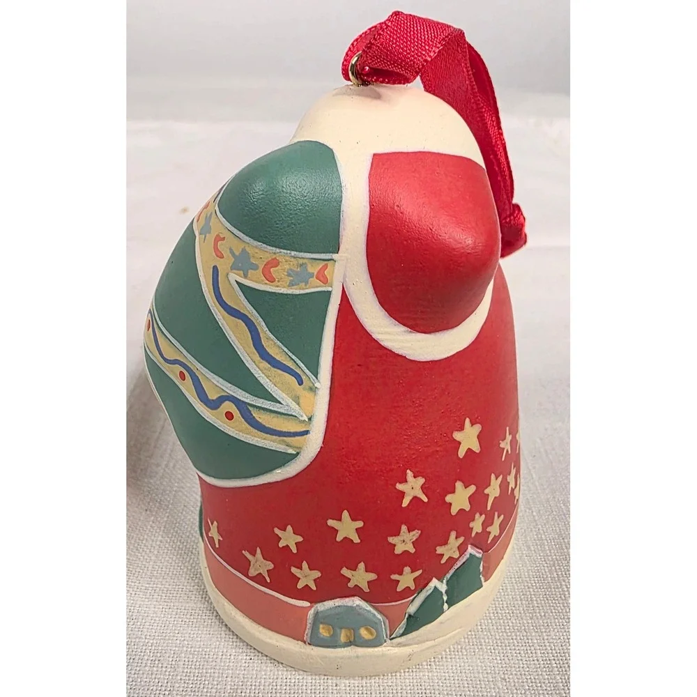 Hallmark Keepsake Jolly Santa Ornament Symbols of Christmas Patricia Andrews Box